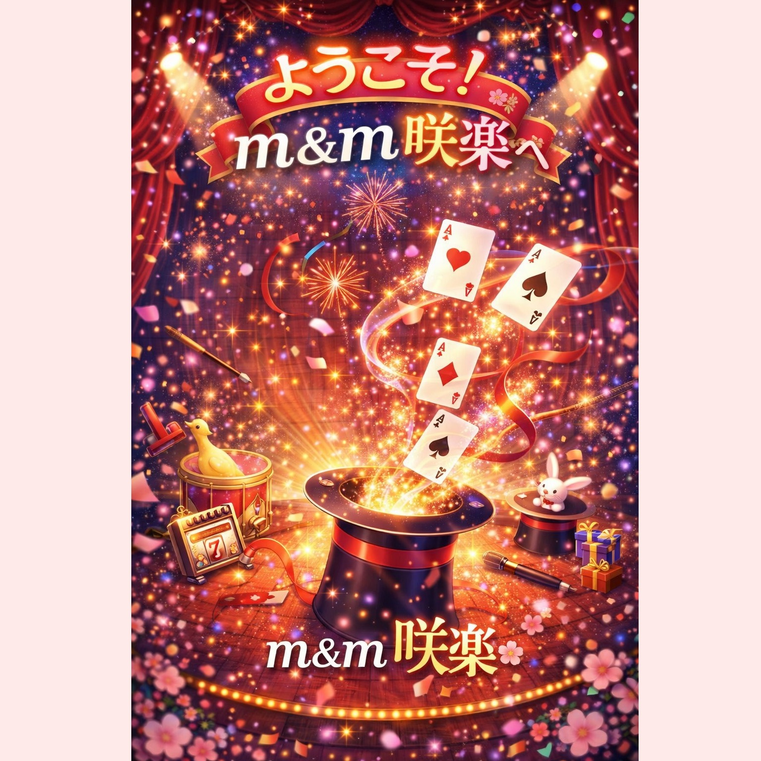 ようこそ！ ｍ＆ｍ咲楽へ