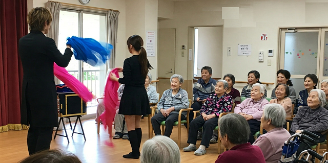 介護施設や子供会など